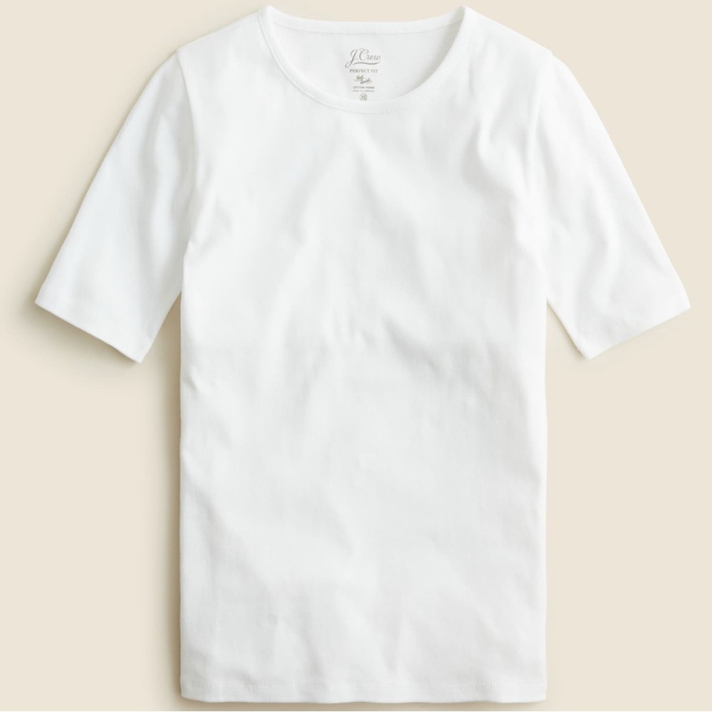 J. Crew Classic White Tee